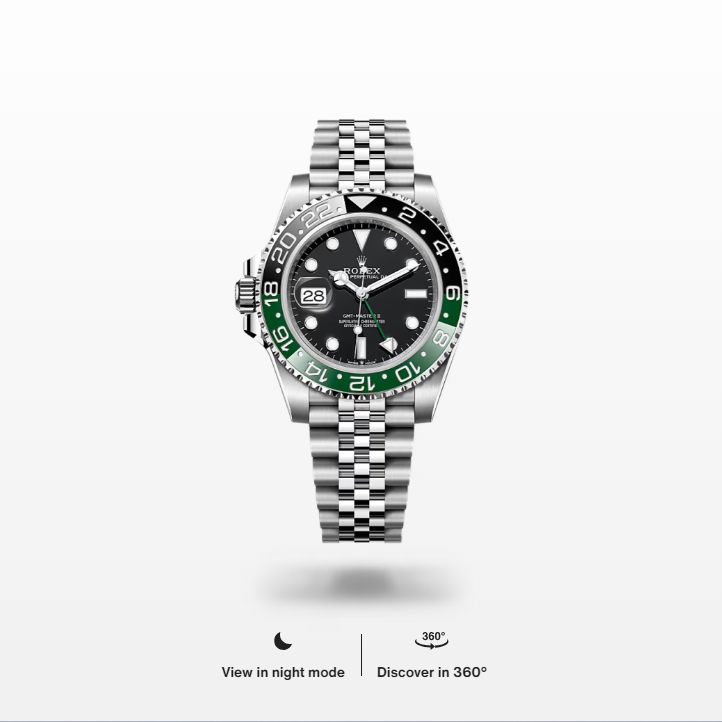 Rolex GMT-Master II With A Green And Black Bezel 126720VTNR 40 mm