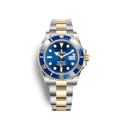 Submariner Date Two Tone Oyster Bracelet Men's Watch 41mm