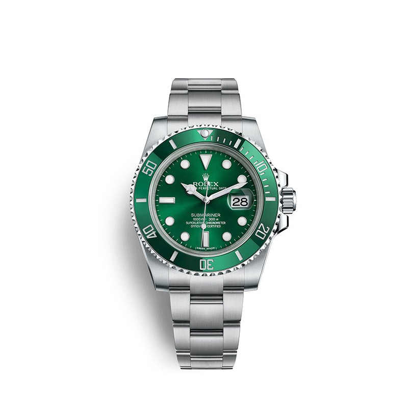 Submariner Date Green Dial Men's Watch 41mm