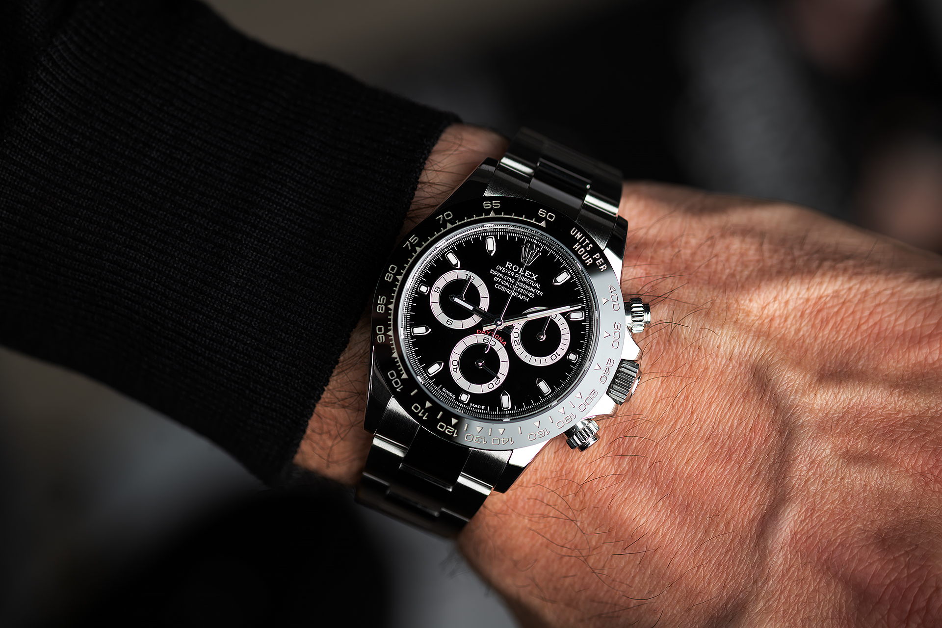 Rolex Cosmograph Daytona m116500ln Series White / Black 40 mm