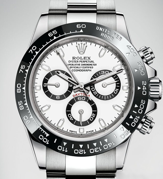 Rolex Cosmograph Daytona m116500ln Series White / Black 40 mm