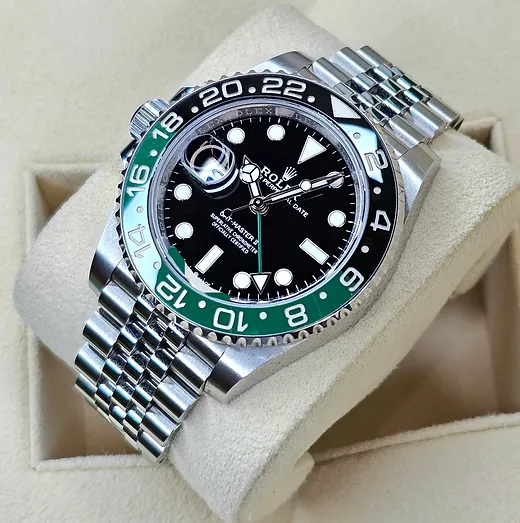 Rolex GMT-Master II With A Green And Black Bezel 126720VTNR 40 mm