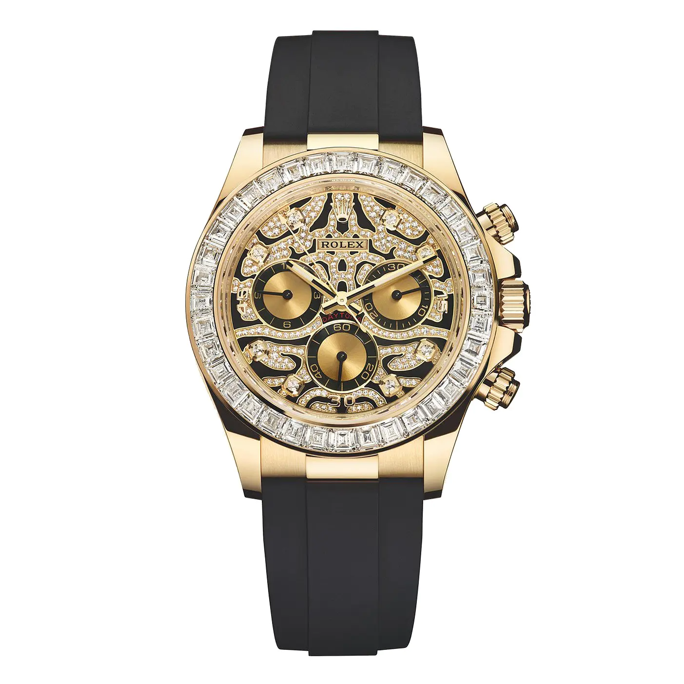 Rolex Cosmograph 116588TBR Daytona Yellow Gold Eye of Tiger 40mm
