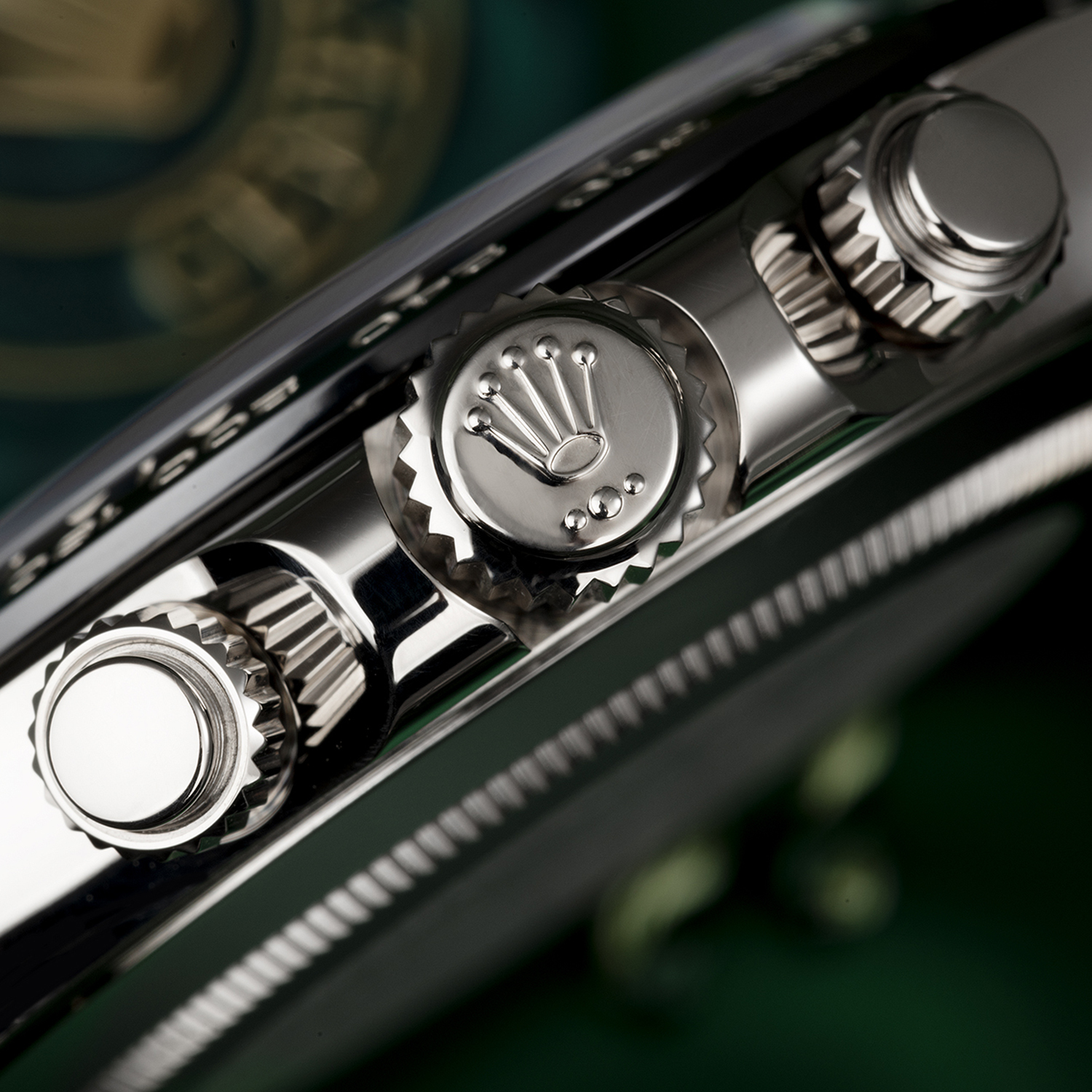 Rolex Daytona White Gold Black Dial Oysterflex Strap 116519LN-0025