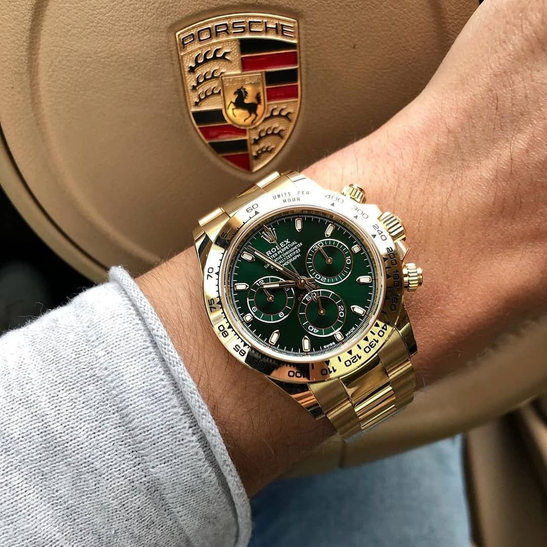 Rolex Daytona 18k Yellow Gold Oyster 40 mm 116508