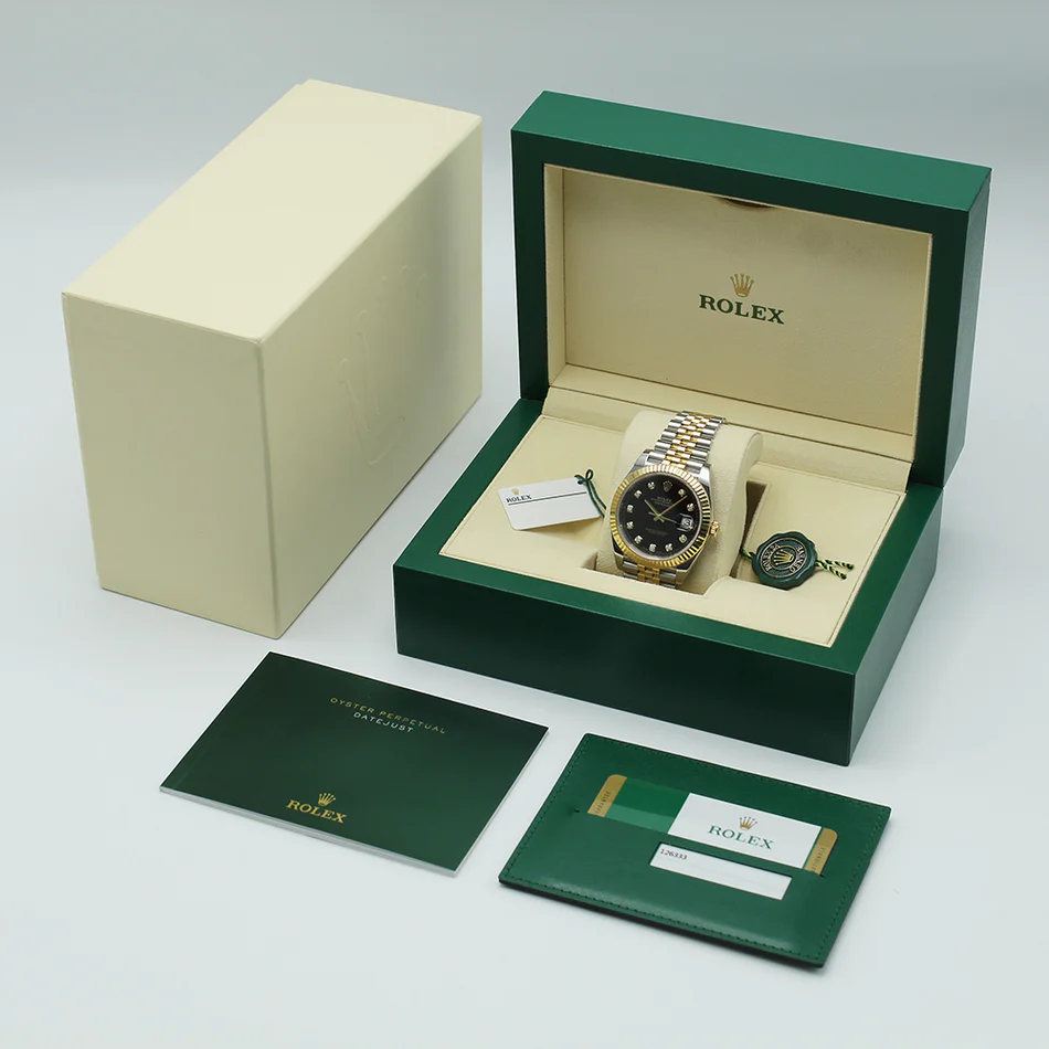 Rolex Datejust 41 Oystersteel Diamond-Set Dial m126334 Series