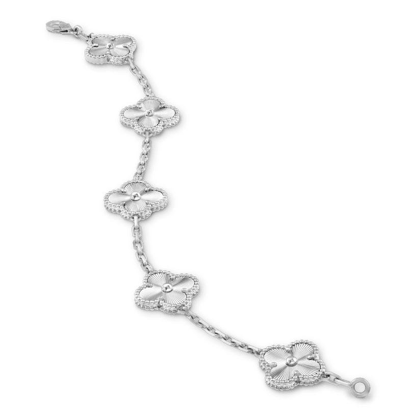 Vintage Alhambra bracelet, 5 motifs