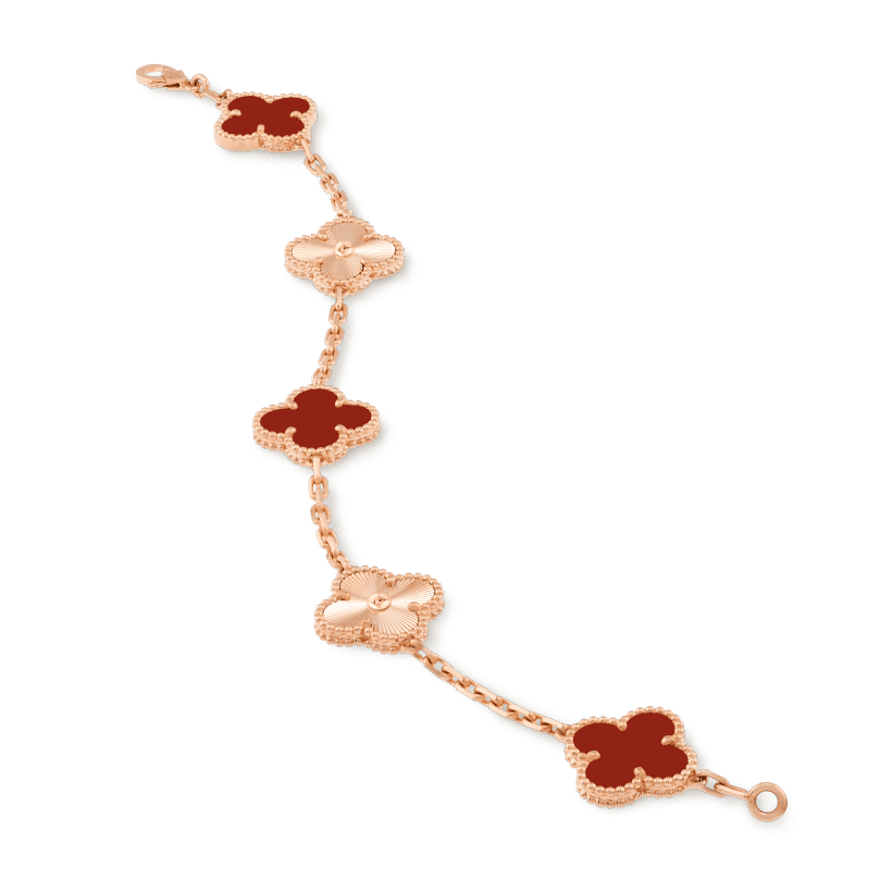 Vintage Alhambra bracelet, 5 motifs