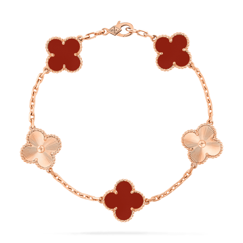 Vintage Alhambra bracelet, 5 motifs