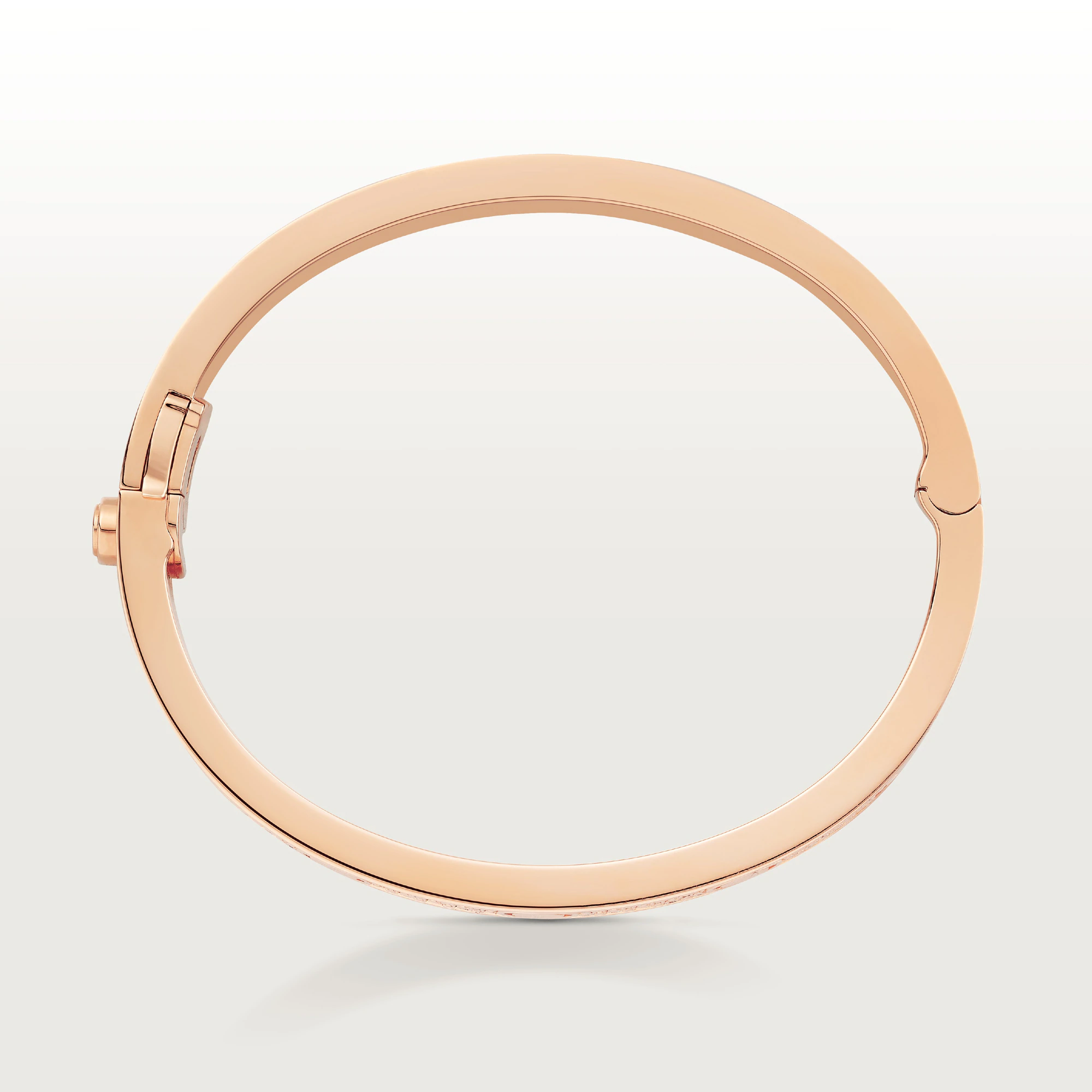 LOVE BRACELET, DIAMOND-PAVED