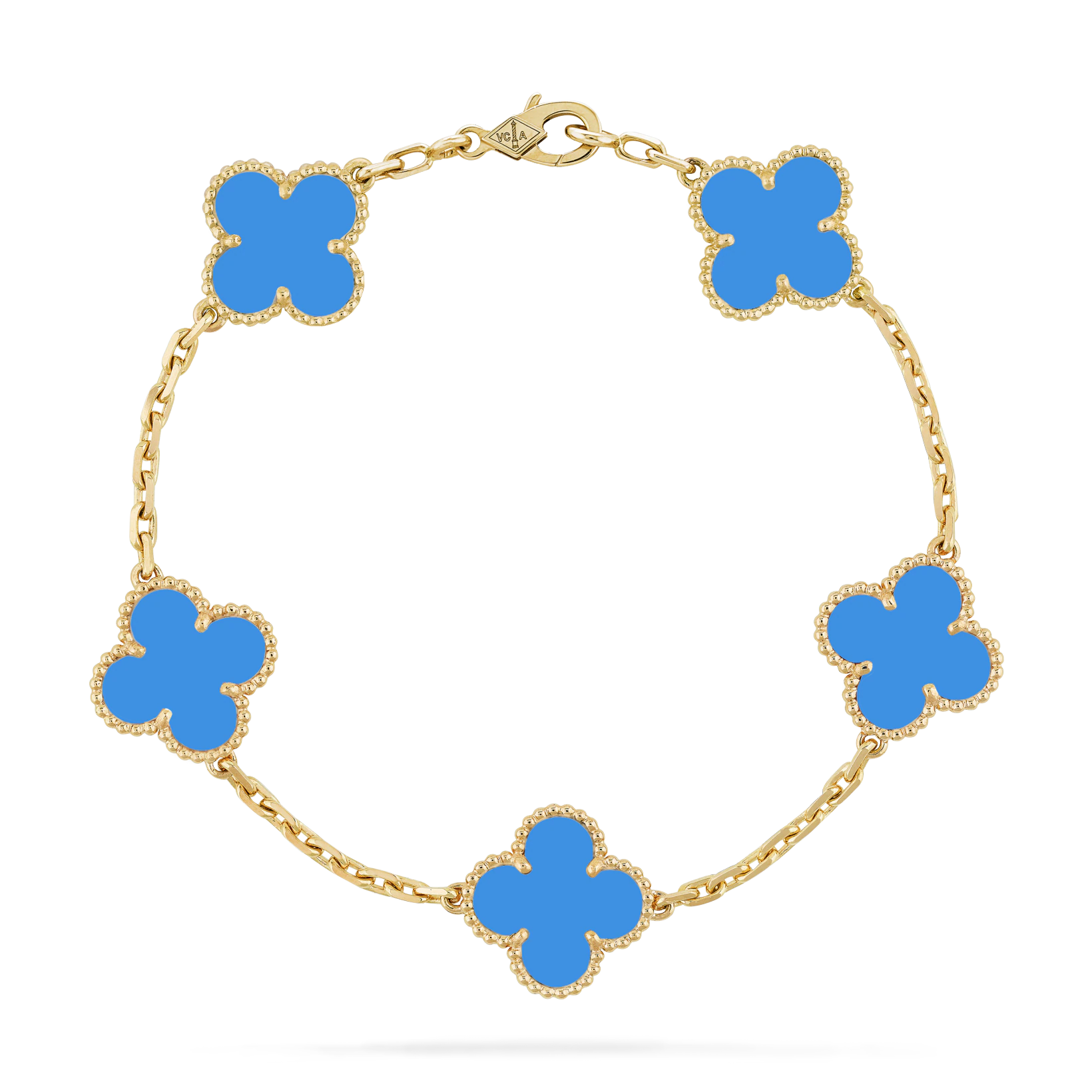Vintage Alhambra bracelet, 5 motifs
