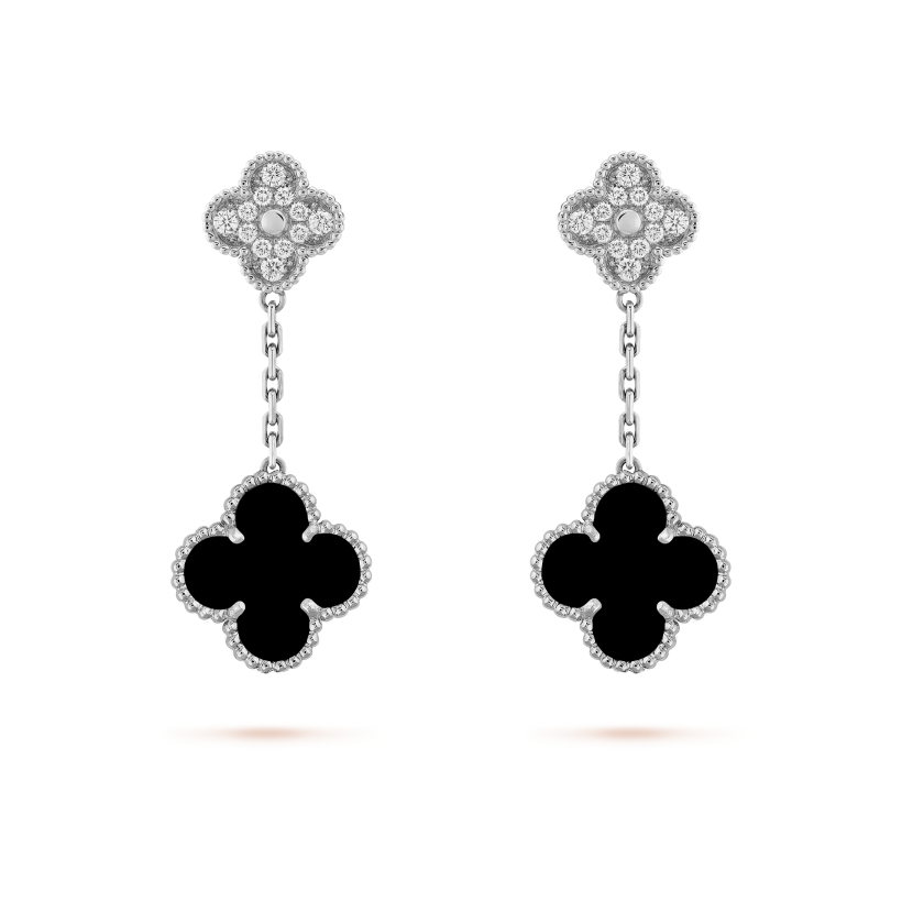 Magic Alhambra earrings, 2 motifs