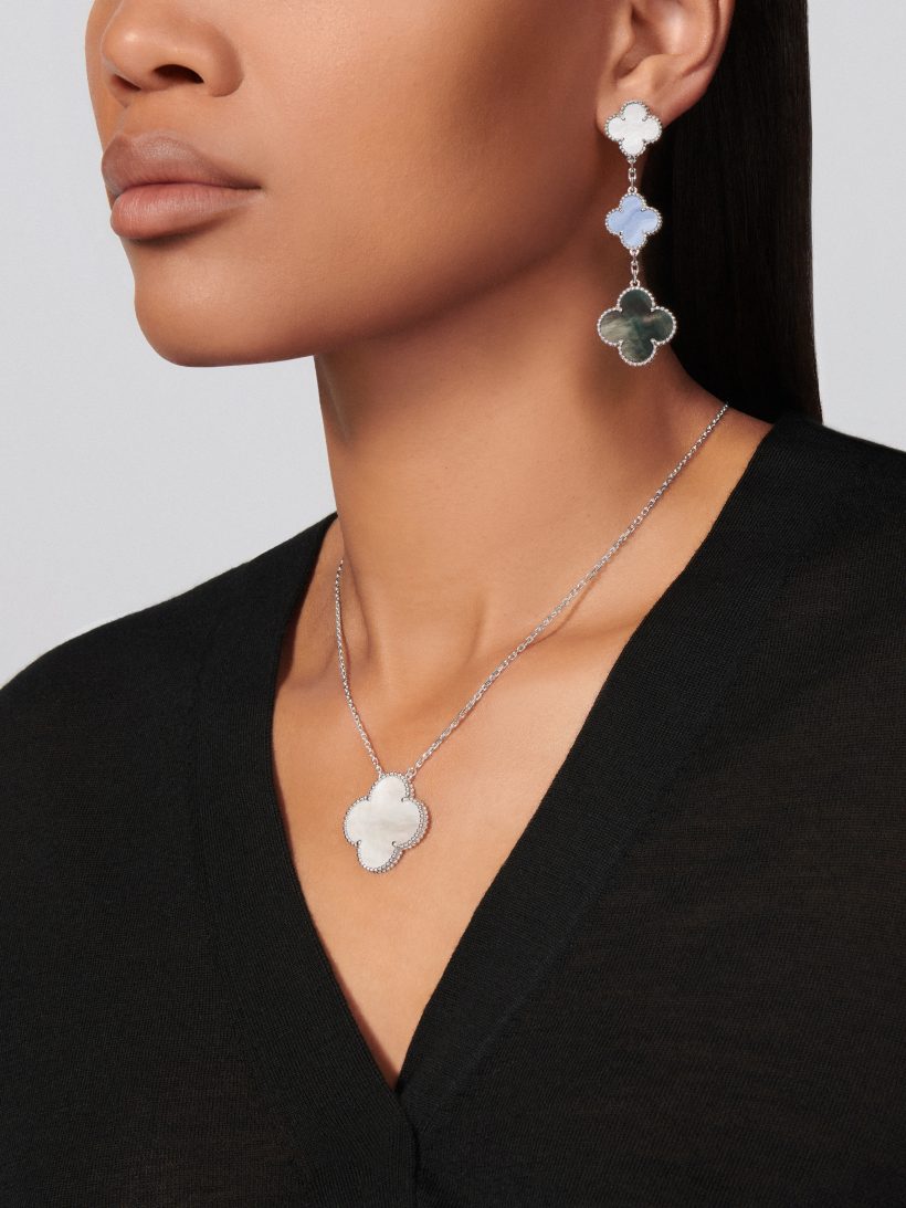 Magic Alhambra earrings, 3 motifs