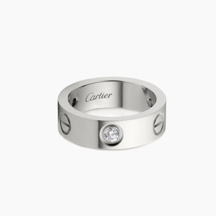 LOVE RING, 3 DIAMONDS