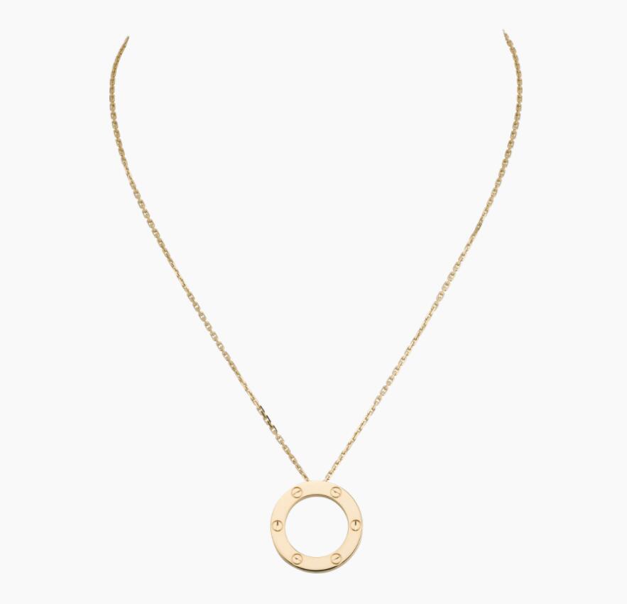 LOVE NECKLACE, 2 DIAMONDS