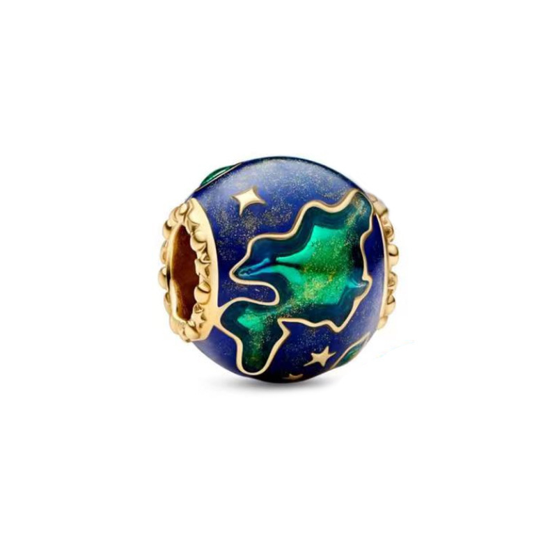 Factory direct pan luxuryreplica 925 sterling silver donut ice cream 2023 new beaded bracelet bracelet DIY accessories