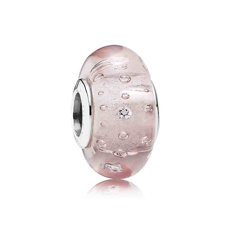 Factory direct pan luxuryreplica 925 sterling silver cutting surface flashing bubbles glazed beads beads DIY accessories loose beads