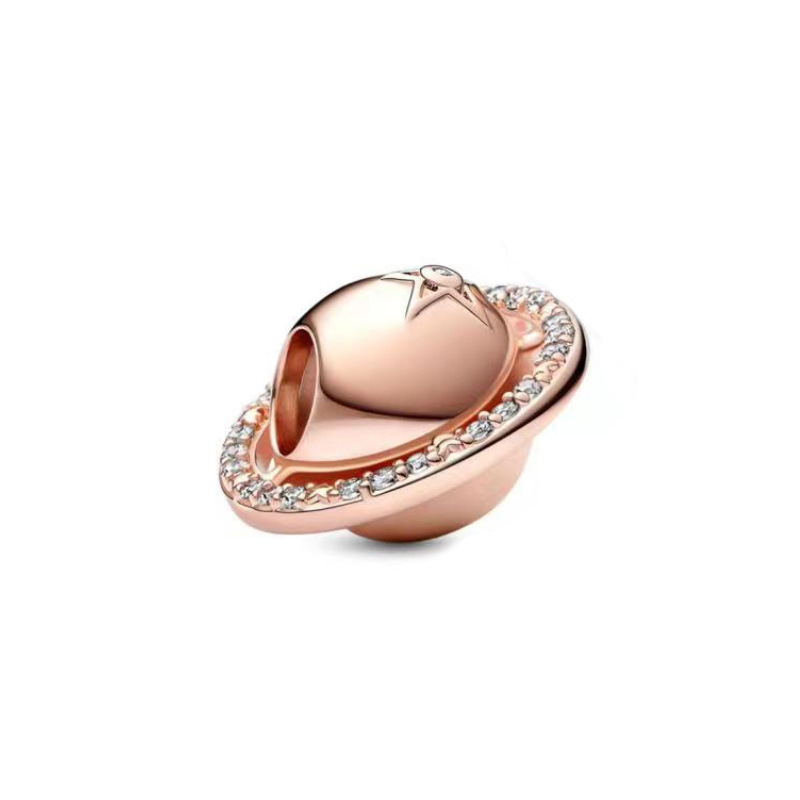 Factory direct pan luxuryreplica 925 sterling silver donut ice cream 2023 new beaded bracelet bracelet DIY accessories