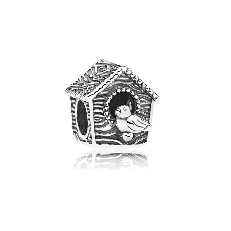 pan luxuryreplica Beads Bow Clover Gift Box Bag Hanging Beads DIY Accessories Beads 925 Sterling Silver