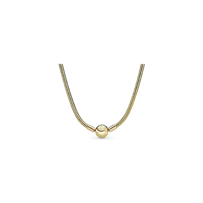 pan  luxuryreplica Snake Bone Necklace 45cm Necklace 925 Sterling Silver