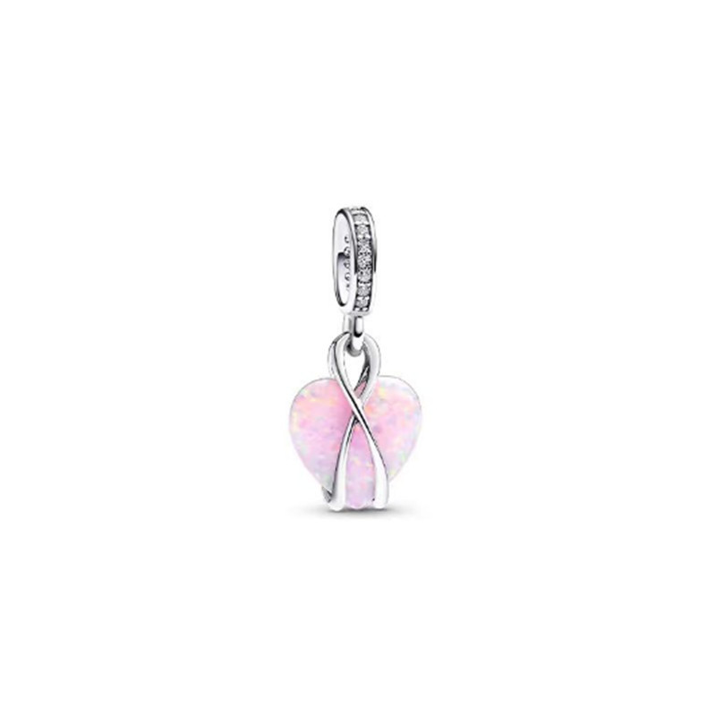 pan  luxuryreplica 925 Sterling Silver New Rose Stuart Mother's Day Collection Eternal Bead Pendant
