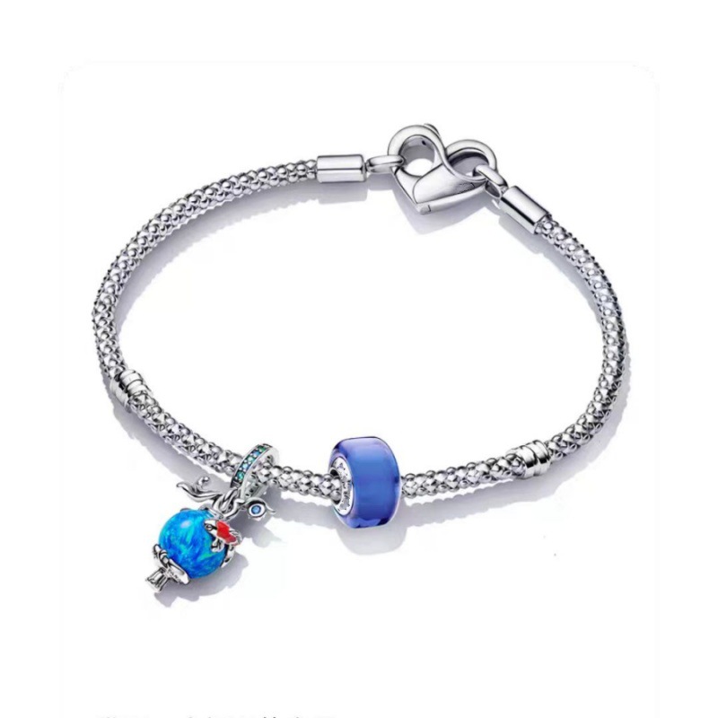 pan luxuryreplica Snake Bone Chain s925 Sterling Silver Beaded Beaded Accessories DIY Jewelry Bracelet Wholesale Cross-border