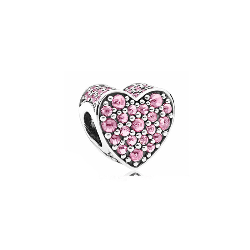 Factory direct pan luxuryreplica 925 Yindi S Niman diamond love crown water drop hanging beads DIY accessories beads