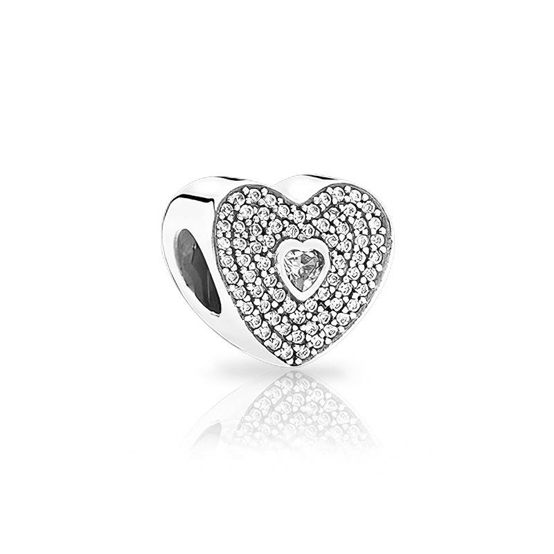 Factory direct pan luxuryreplica 925 Yindi S Niman diamond love crown water drop hanging beads DIY accessories beads