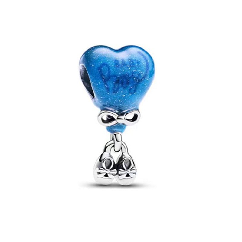 pan  luxuryreplica 925 Sterling Silver New Rose Stuart Mother's Day Collection Eternal Bead Pendant