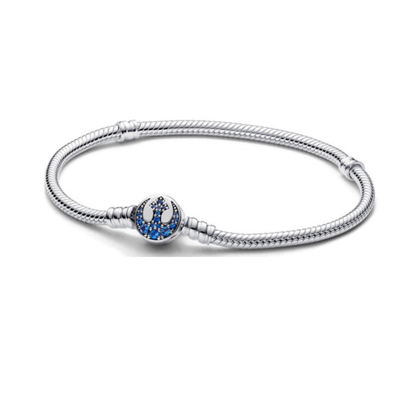 pan luxuryreplica 925 Sterling Silver Game of Thrones New Snake Bone Chain DIY Base Snake Bone Bracelet