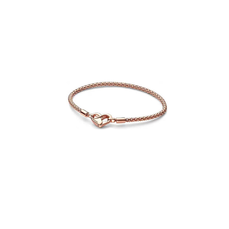 Factory direct pan luxuryreplica copper rose golden love snake bone chain women send girlfriend bracelet basic bracelet