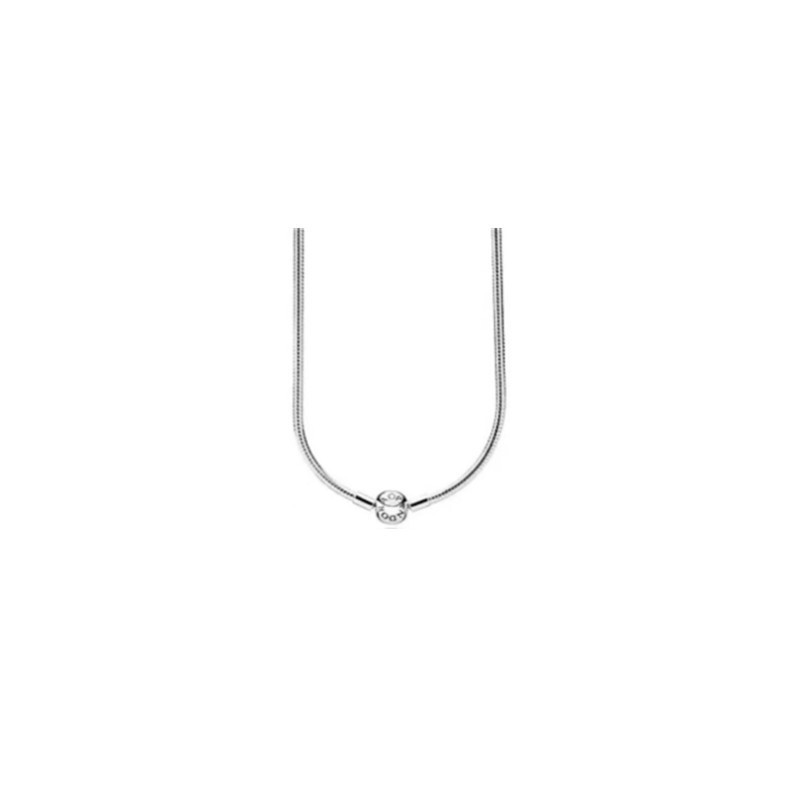 pan  luxuryreplica Snake Bone Necklace 45cm Necklace 925 Sterling Silver