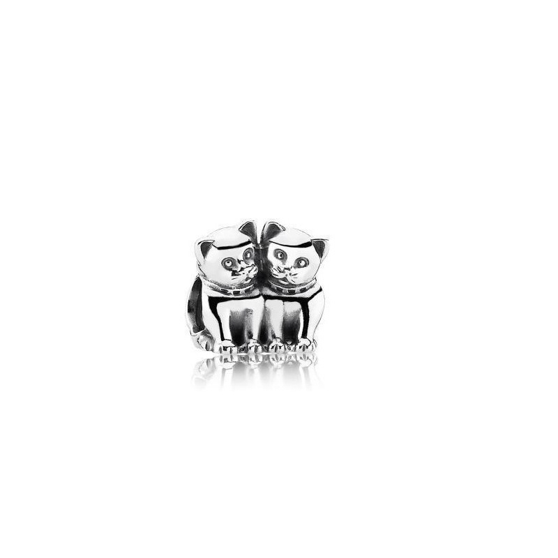 pan luxuryreplica 925 sterling silver robot panda animal cute personality hanging beads DIY accessories beads