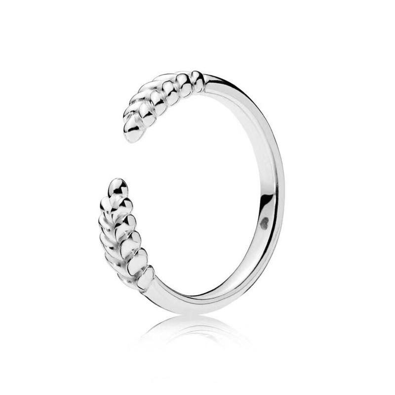 Factory Outlet pan luxuryreplica 925 Sterling Silver Eternal Heart Shining Square Opening Series Couple Ring