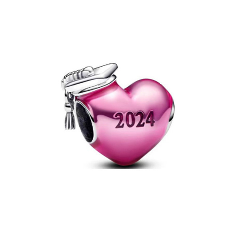 925 sterling silver pan luxuryreplica beads new 2024 doctor cap beads DIY loose beads hanging beads cross-border supply