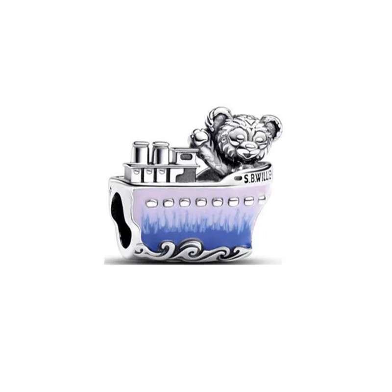 pan luxuryreplica 925 sterling silver pendant mouse beads beaded cross-border primary source