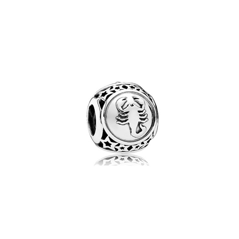 pan luxuryreplica 925 Sterling Silver Twelve Constellation Series All-match Beads DIY Accessories Beads Scattered Beads