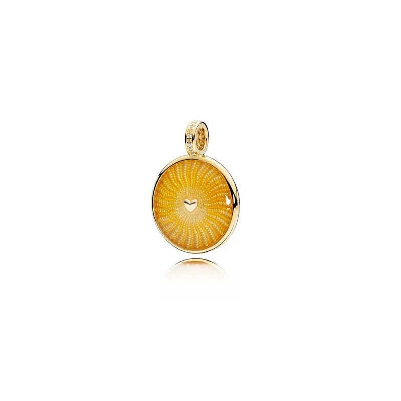 925 Sterling Silver pan luxuryreplica Gold Beads Glass Beads Bear Fixed Buckle Crown Beaded DIY Accessories Pendant