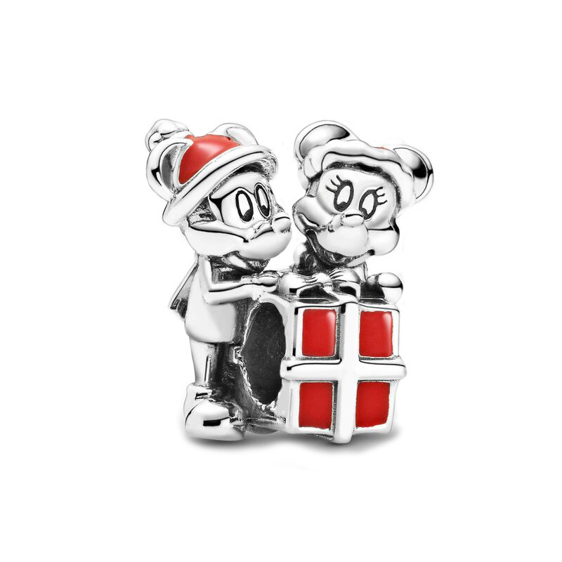 Factory direct pan luxuryreplica 925 silver rose gold pumpkin car Di S ni fixed deduction hanging beads DIY accessories