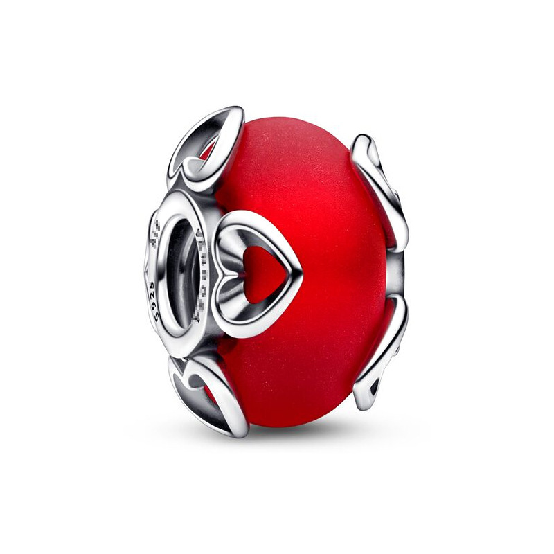 pan luxuryreplica Beads 925 Sterling Silver New 2023 Sea Shellfish String Decoration Two-Tone Heart Release Key Pendant