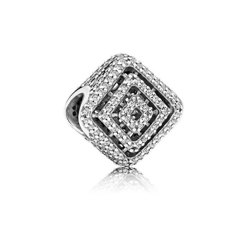 Factory direct pan luxuryreplica 925 Yindi S Niman diamond love crown water drop hanging beads DIY accessories beads