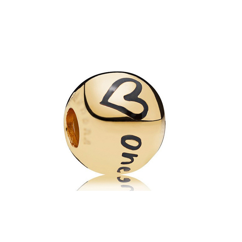 pan luxuryreplica White Copper Silver Plated Gold Love Hollow Fixed Buckle Beaded DIY Accessories