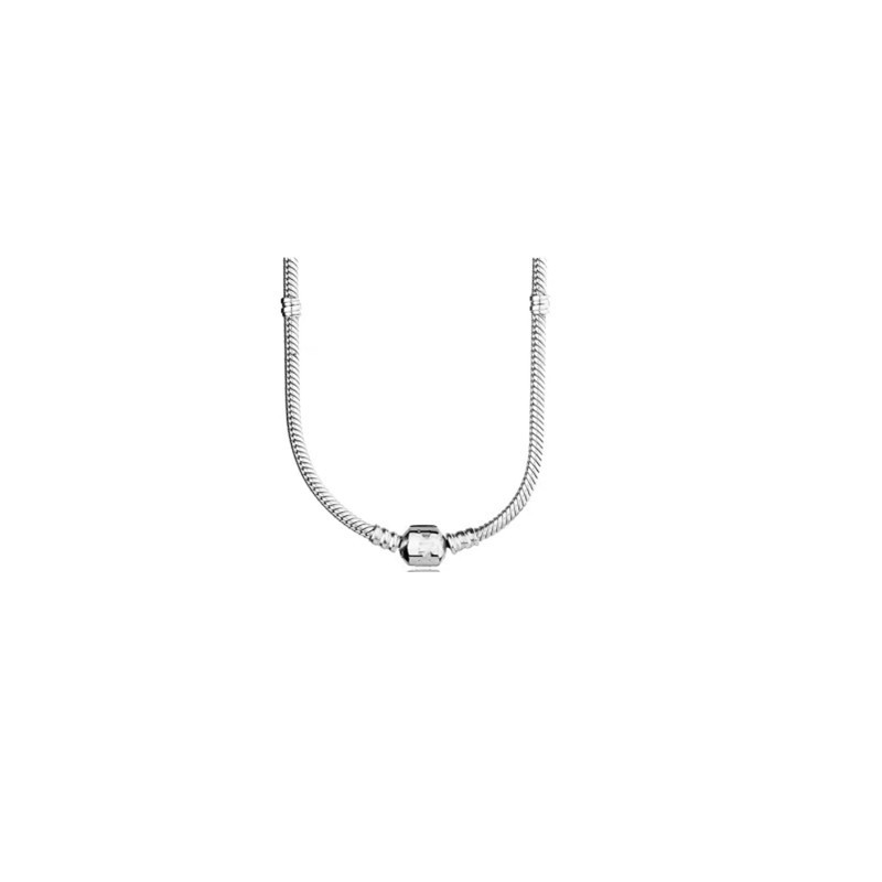 pan  luxuryreplica Snake Bone Necklace 45cm Necklace 925 Sterling Silver