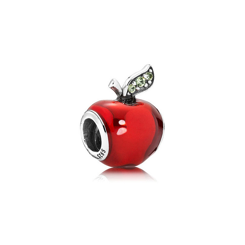 Factory Outlet pan luxuryreplica 925 Silver Apple Love Mouse Bag Beads Surprise Gift Box Hanging Beads DIY Accessories