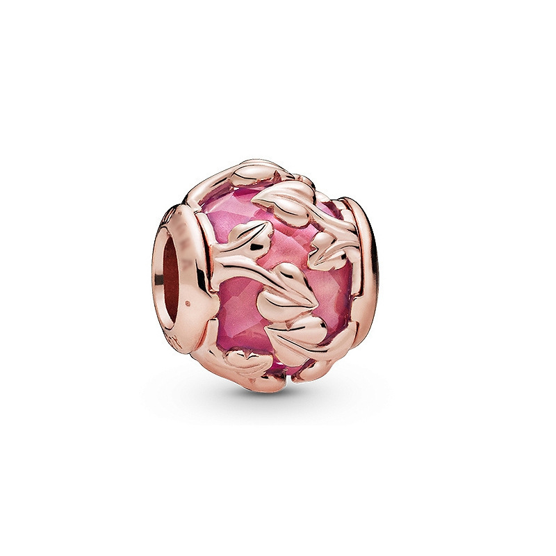 pan luxuryreplica White Copper Silver Plated Rose Gold Pumpkin Car Camera Gift Box Hanging Beads DIY Accessories Beads