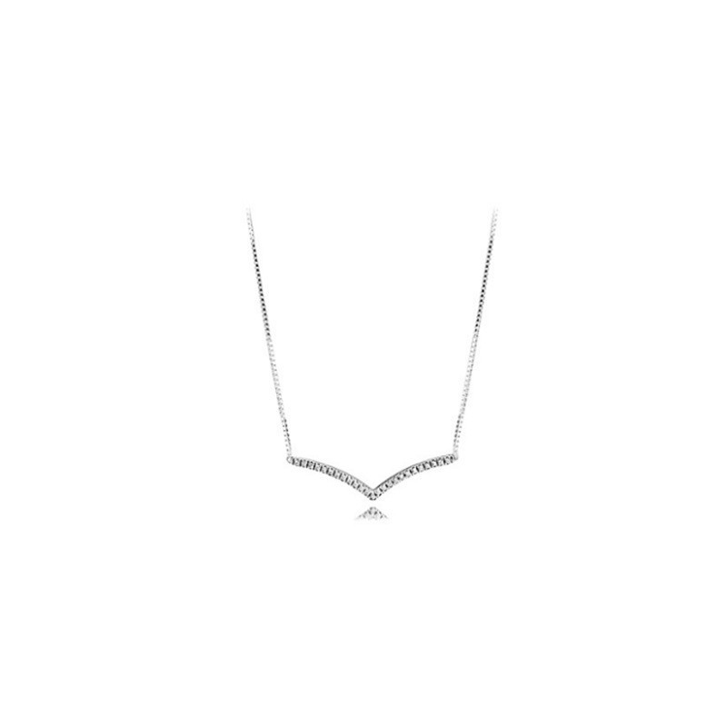 pan luxuryreplica 925 Sterling Silver Necklace New Jubilee Series Necklace for Girlfriend Necklace DIY Basic Clavicle Chain