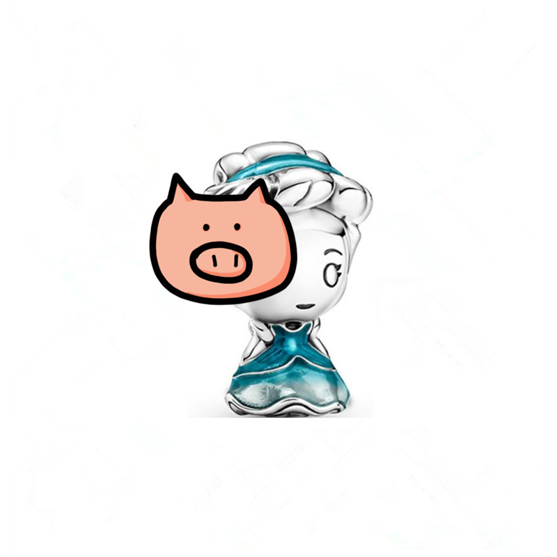 pan luxuryreplica Beads 925 Silver Diss Nilepe Jasmine Princess Mermaid Beads Star Wars Yoda Beads