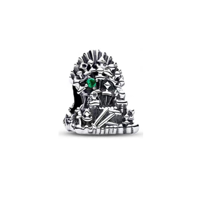 pan luxuryreplica Game of Thrones Halloween Pumpkin Skull Luminous Beads 925 Sterling Silver Pendant Accessories