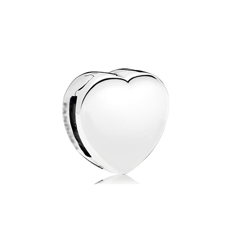 pan  luxuryreplica 925 Sterling Silver Love Butterfly Moon Fixed Buckle Beads DIY Accessories Beads