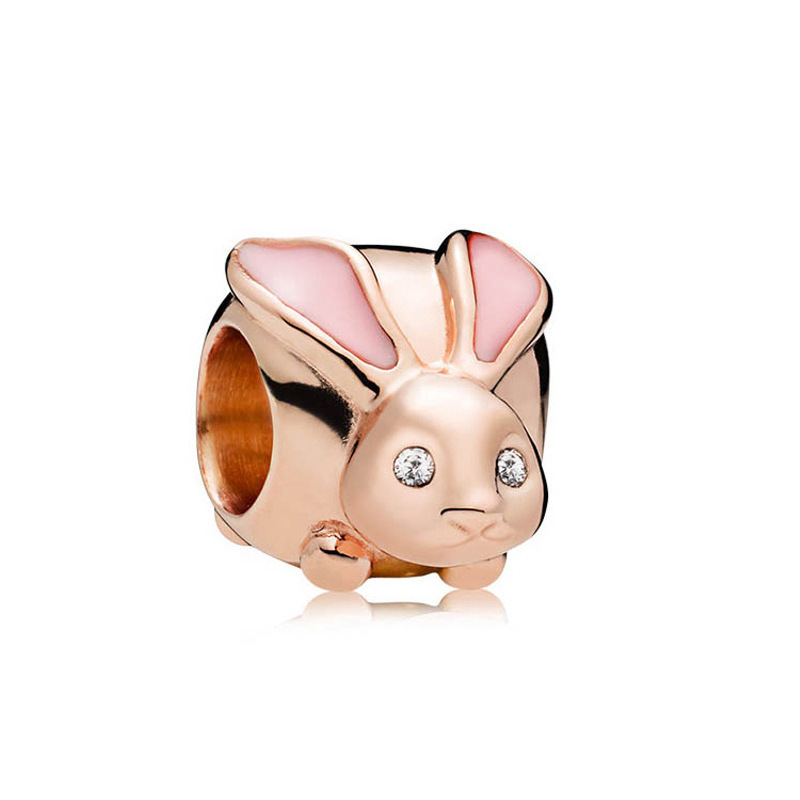 pan luxuryreplica White Copper Silver Plated Rose Gold Pumpkin Car Camera Gift Box Hanging Beads DIY Accessories Beads